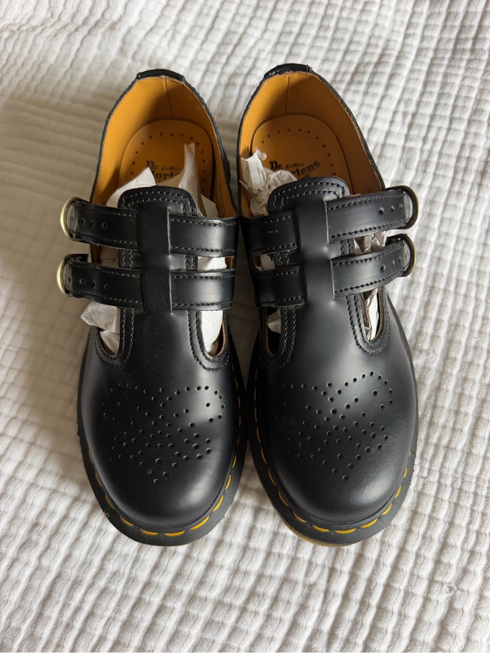 Brand new - Dr Martens 8065 Smooth Leather Mary Janes size 39 black - Picture 2 of 8